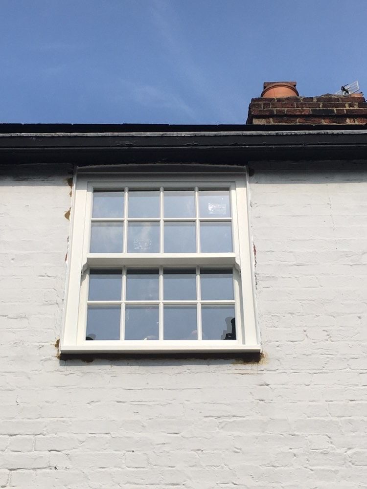 modern sash window upvc